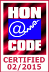 Nosaltres subscrivim els principis del codi HONcode. Comproveu-ho aquí.