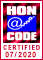 Guk HONcode kodearen printzipioak izenpetzen ditugu